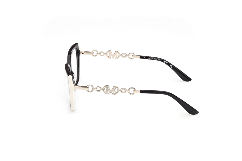 LENTES GUESS ÓPTICOS NEGRO BRILLANTE BY MARCIANO - 3
