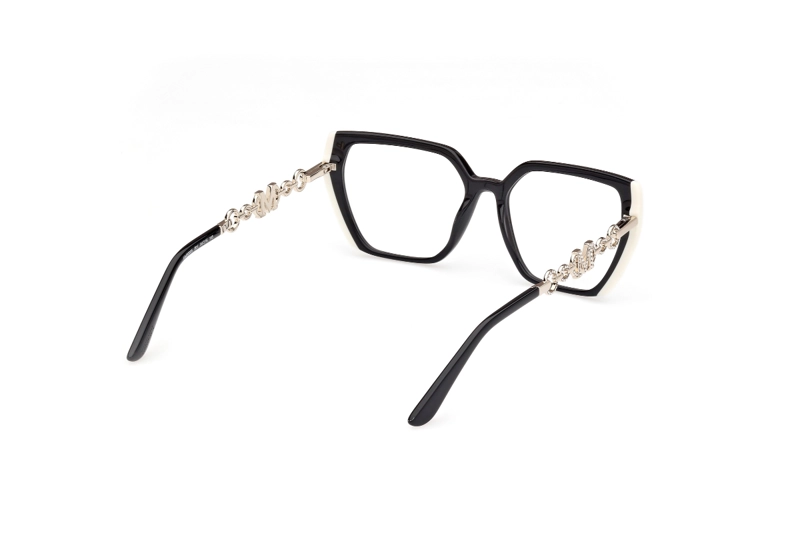 LENTES GUESS ÓPTICOS NEGRO BRILLANTE BY MARCIANO - 6