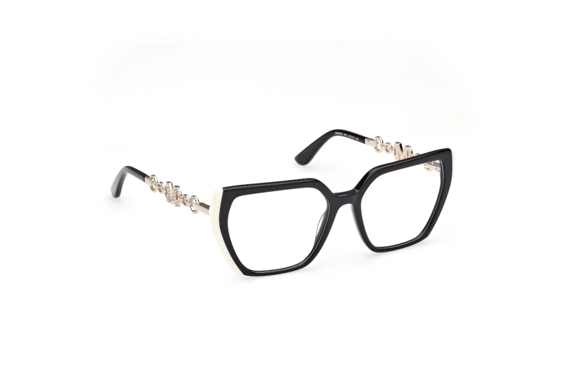 LENTES GUESS ÓPTICOS NEGRO BRILLANTE BY MARCIANO - 8