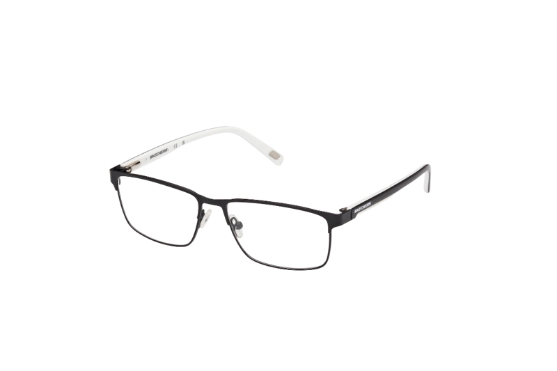 LENTES SKECHERS ÓPTICOS NEGRO MATE - 2