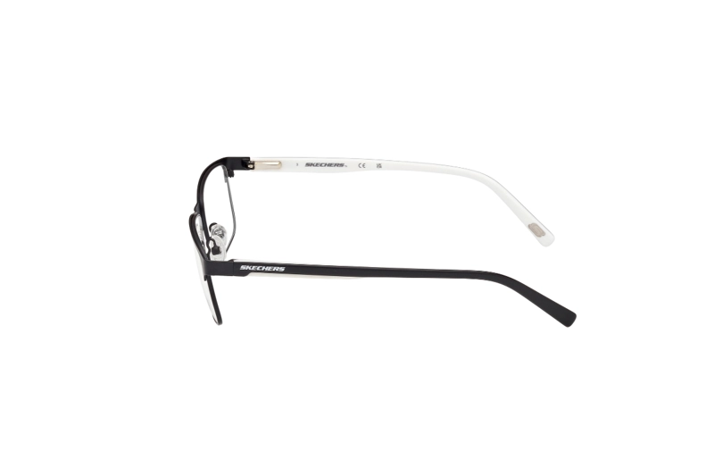 LENTES SKECHERS ÓPTICOS NEGRO MATE - 3
