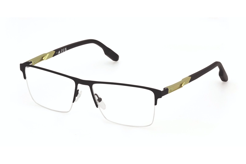 LENTES ADIDAS ÓPTICOS NEGRO MATE SPORT - 2