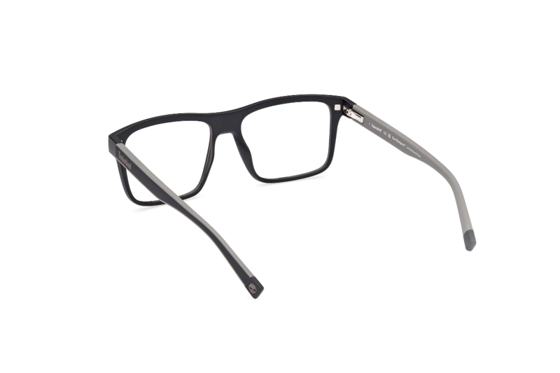LENTES TIMBERLAND ÓPTICOS CON CLIP ON NEGRO MATE - 4