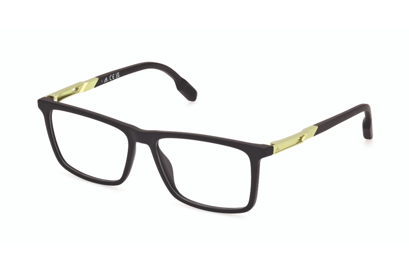 LENTES ADIDAS ÓPTICOS NEGRO MATE SPORT - 2