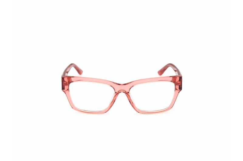 LENTES GUESS ÓPTICOS ROSADO TRANSPARENTE - 1