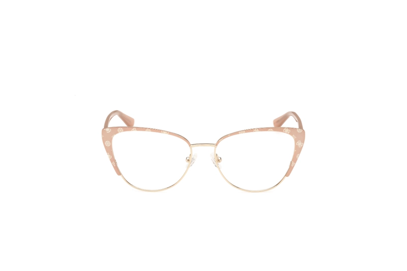 LENTES GUESS ÓPTICOS BEIGE - 1