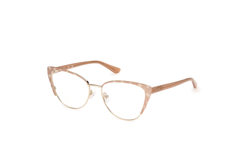 LENTES GUESS ÓPTICOS BEIGE - 2