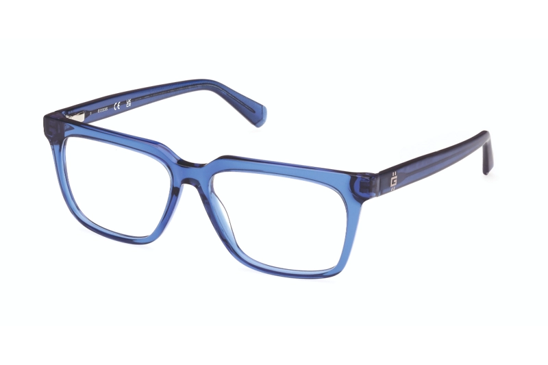 LENTES GUESS ÓPTICOS AZUL TRANSPARENTE - 1