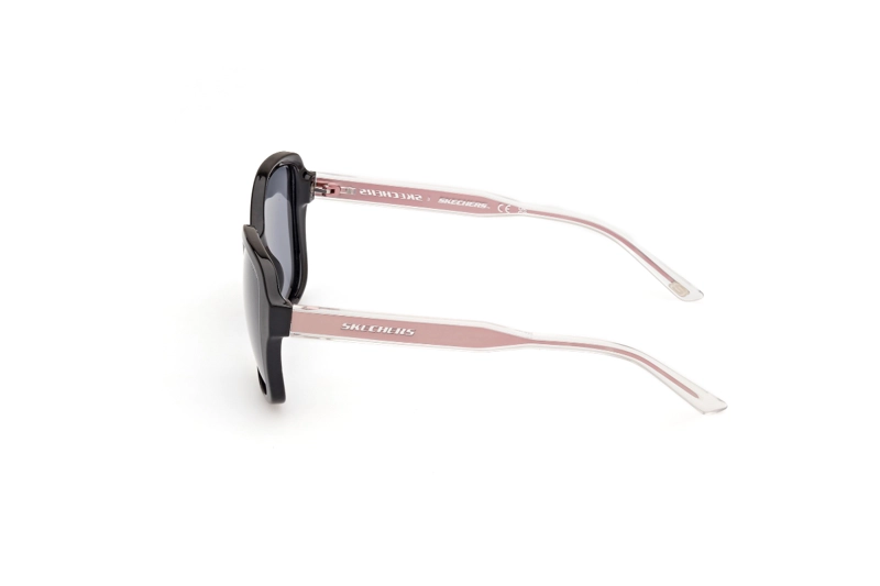 LENTES SOL SKECHERS NEGRO BRILLANTE POLARIZADOS - 3