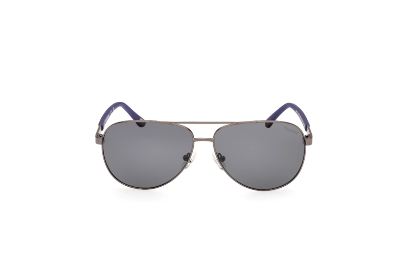 LENTES SOL SKECHERS GRIS MATE POLARIZADOS - 1
