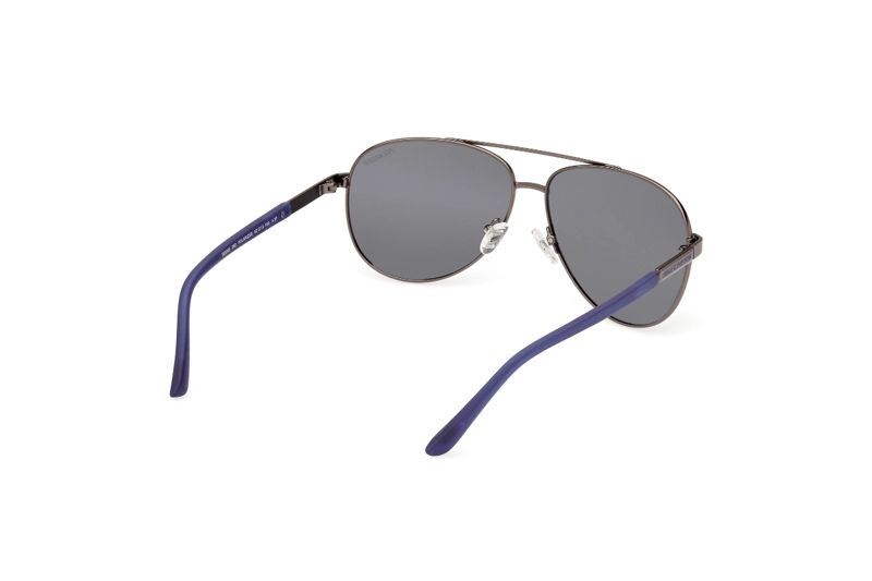 LENTES SOL SKECHERS GRIS MATE POLARIZADOS - 6