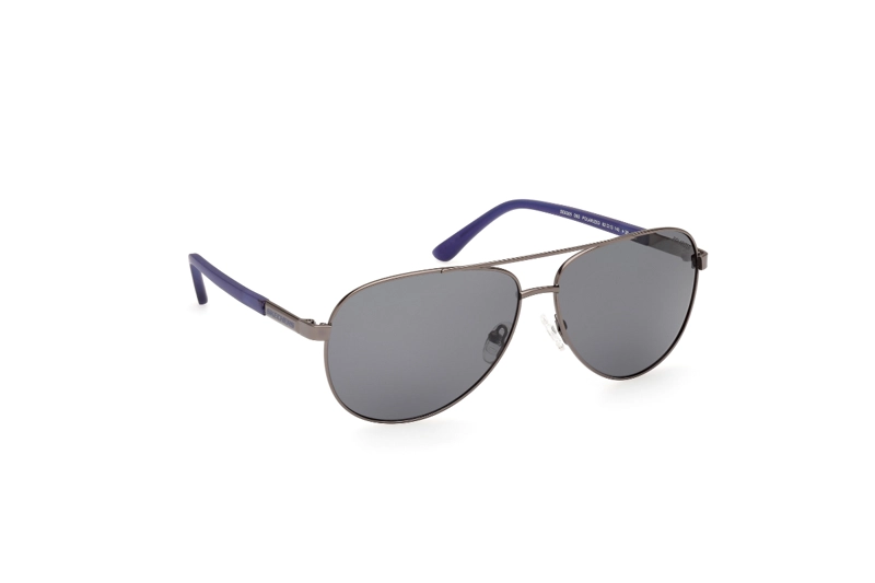 LENTES SOL SKECHERS GRIS MATE POLARIZADOS - 8