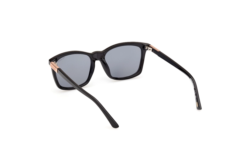 LENTES SOL SKECHERS NEGRO BRILLANTE POLARIZADOS - 4