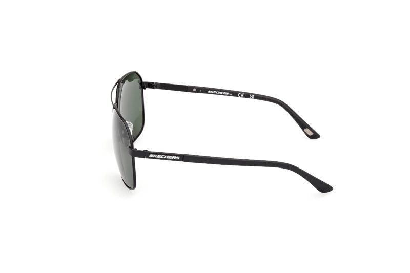 LENTES SOL SKECHERS NEGRO MATE POLARIZADOS - 3
