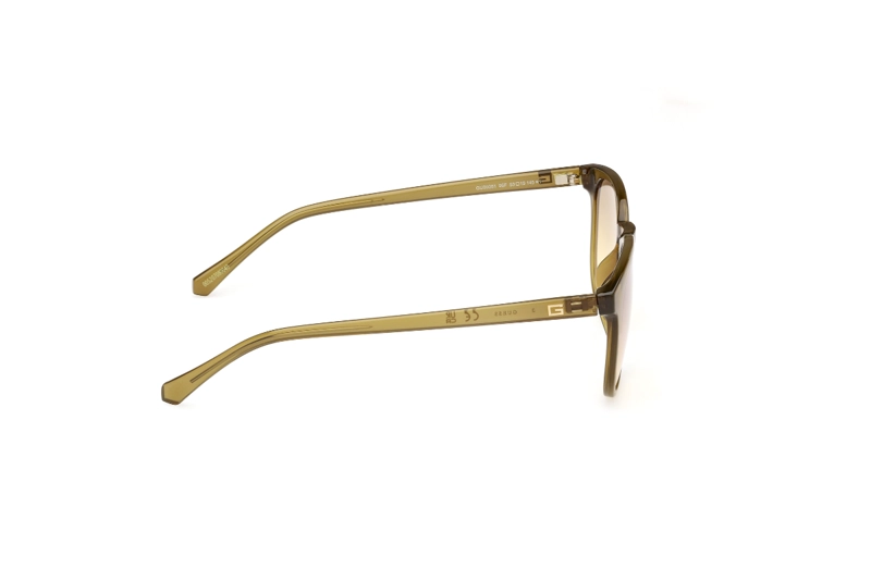 LENTES SOL GUESS VERDE OSCURO TRANSPARENTE DEGRADÉ - 7