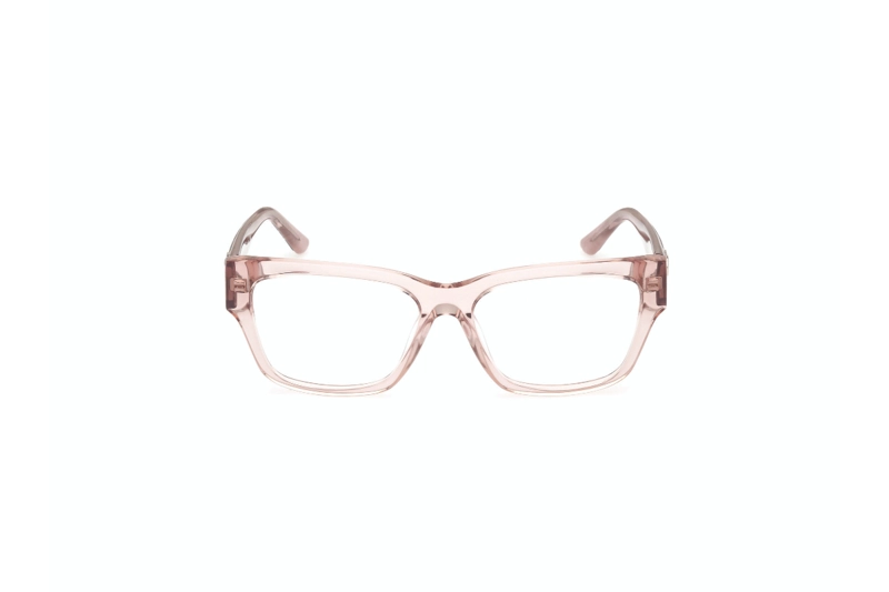 LENTES GUESS ÓPTICOS ROSADO TRANSPARENTE - 1