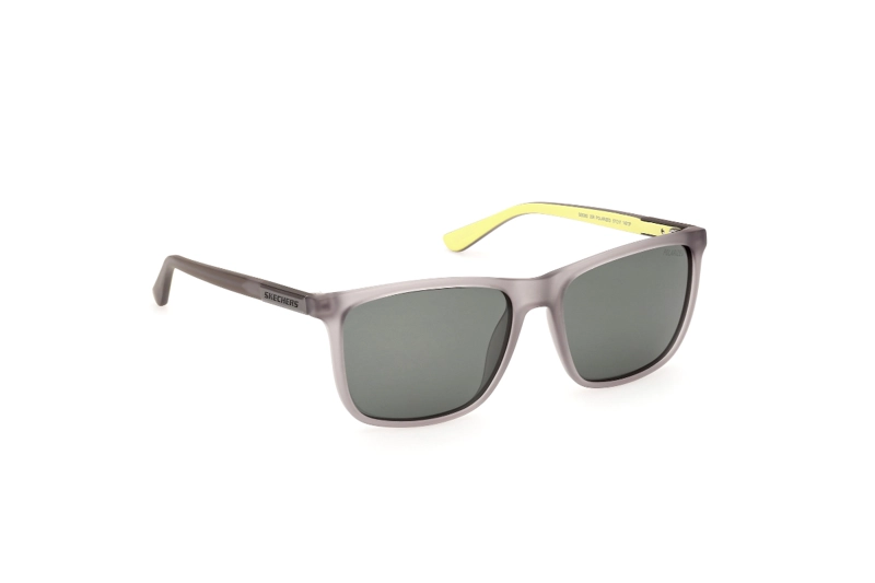 LENTES SOL SKECHERS GRIS POLARIZADOS - 8