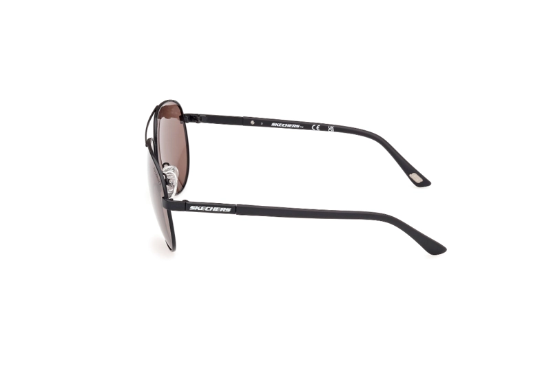 LENTES SOL SKECHERS NEGRO MATE POLARIZADOS - 3