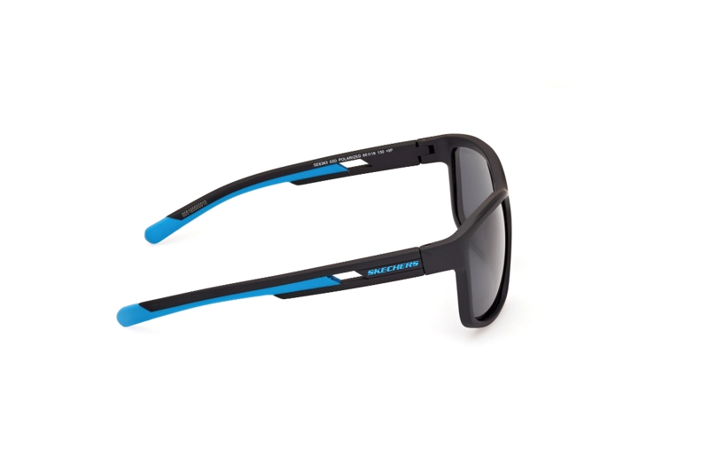 LENTES SOL SKECHERS NEGRO MATE POLARIZADOS - 7