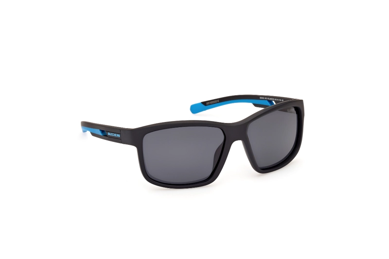 LENTES SOL SKECHERS NEGRO MATE POLARIZADOS - 8