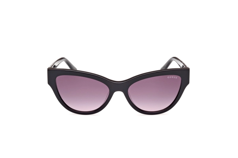 LENTES SOL GUESS NEGRO BRILLANTE DEGRADÉ - 1