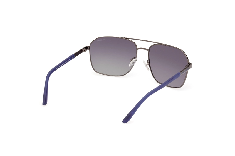 LENTES SOL SKECHERS GRIS MATE POLARIZADOS - 6