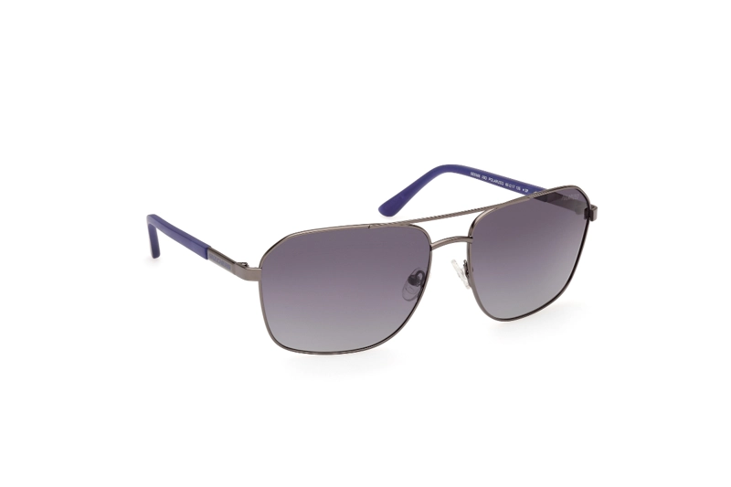 LENTES SOL SKECHERS GRIS MATE POLARIZADOS - 8