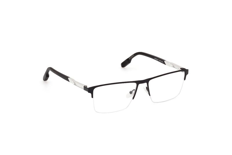 LENTES ADIDAS ÓPTICOS NEGRO BRILLANTE SPORT - 8