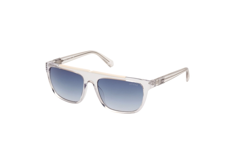 LENTES SOL GUESS TRANSPARENTE - 2