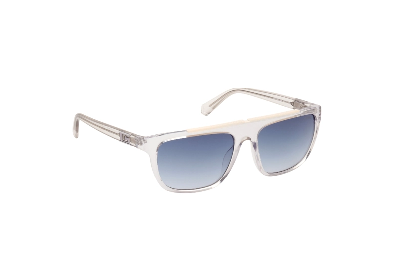 LENTES SOL GUESS TRANSPARENTE - 8