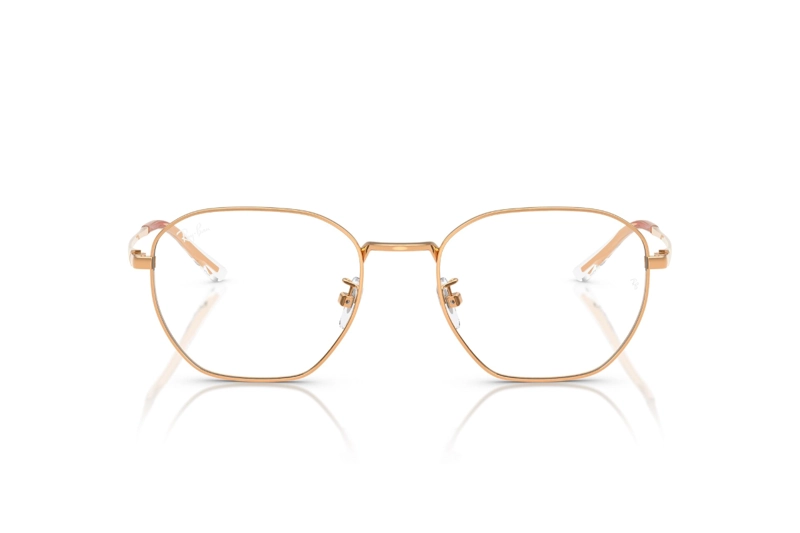 LENTES RAY-BAN ÓPTICOS DORADO ÓPTICAL - 1