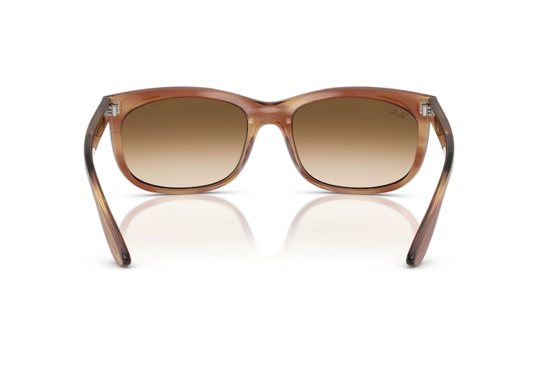 LENTES SOL RAY-BAN BALORETTE MARRÓN DEGRADADOS - 4