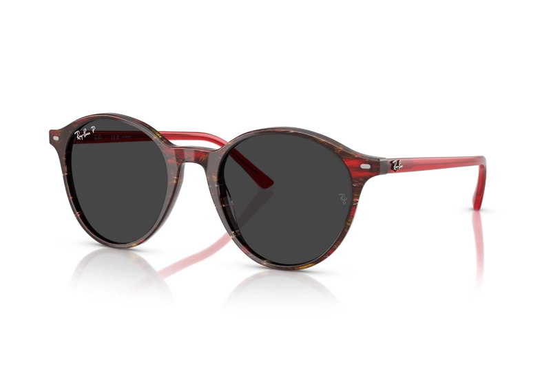 LENTES SOL RAY-BAN BERNARD ROJO POLARIZADOS - 2