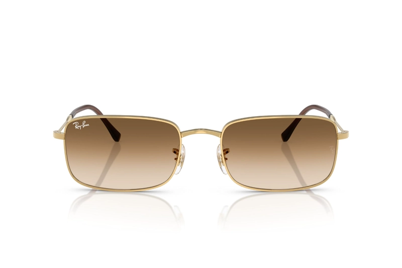 LENTES SOL RAY-BAN DORADO DEGRADADOS - 1