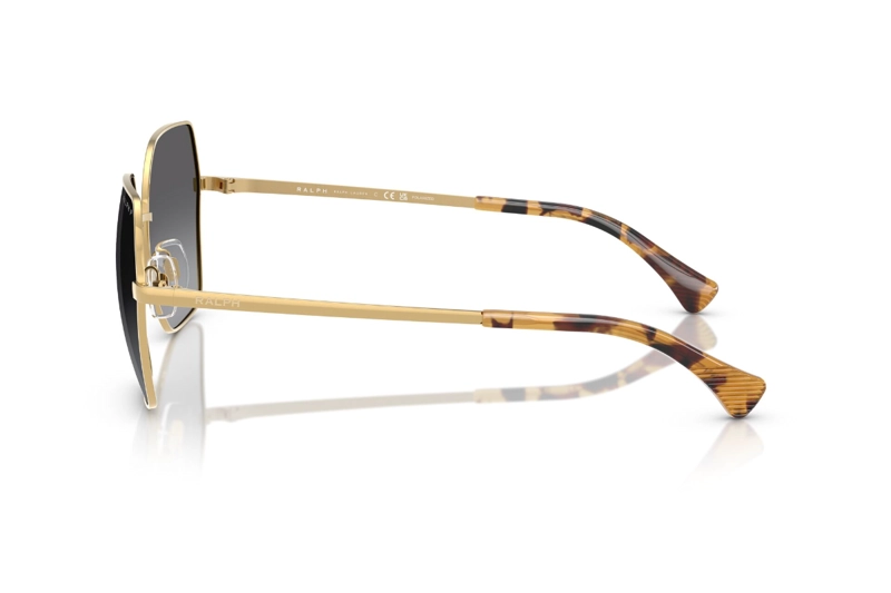 LENTES SOL RALPH LAUREN DORADO POLARIZADOS - 3