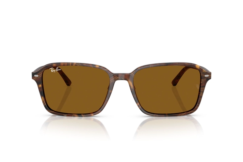 LENTES SOL RAY-BAN RAIMOND MARRÓN - 1