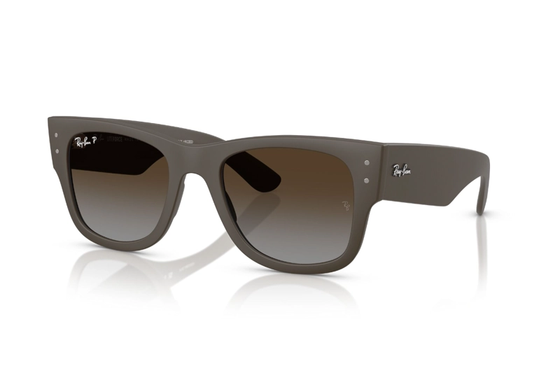 LENTES DE SOL MEGA WAYFARER LITEFORCE MARRON POLARIZADOS RAY-BAN - 2