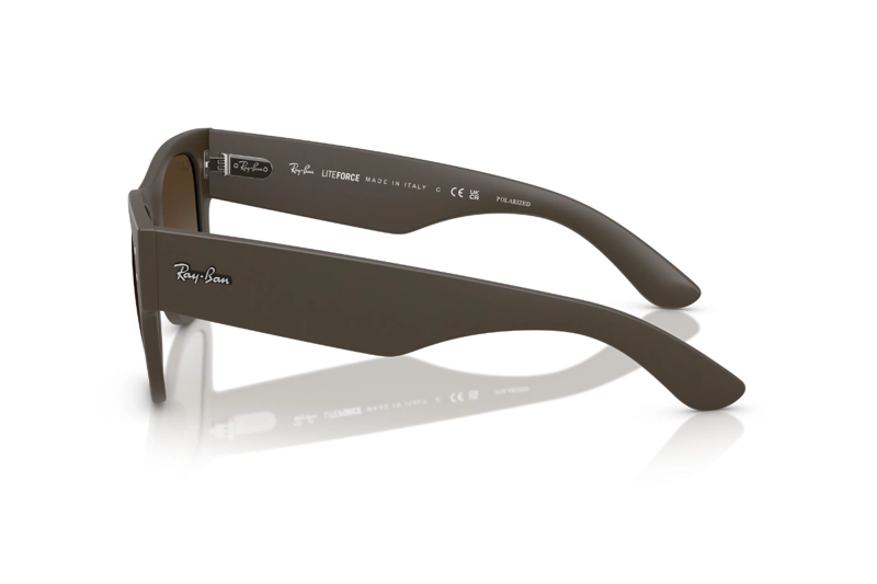 LENTES DE SOL MEGA WAYFARER LITEFORCE MARRON POLARIZADOS RAY-BAN - 3