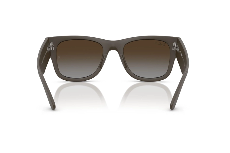LENTES DE SOL MEGA WAYFARER LITEFORCE MARRON POLARIZADOS RAY-BAN - 4
