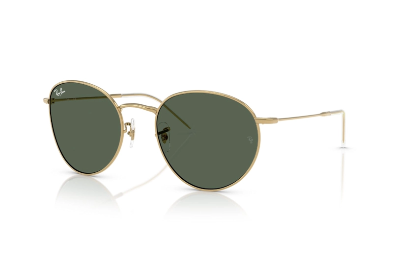LENTES SOL RAY-BAN ROUND REVERSE DORADO - 1