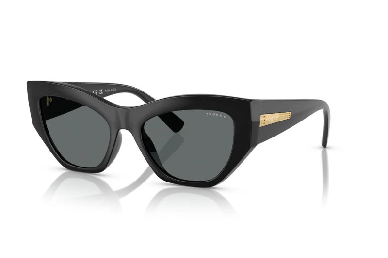 LENTES SOL VOGUE NEGRO POLARIZADOS EYEWEAR - 2