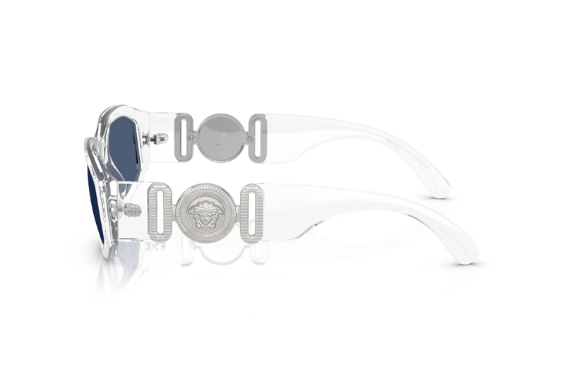 LENTES SOL VERSACE TRANSPARENTE - 3