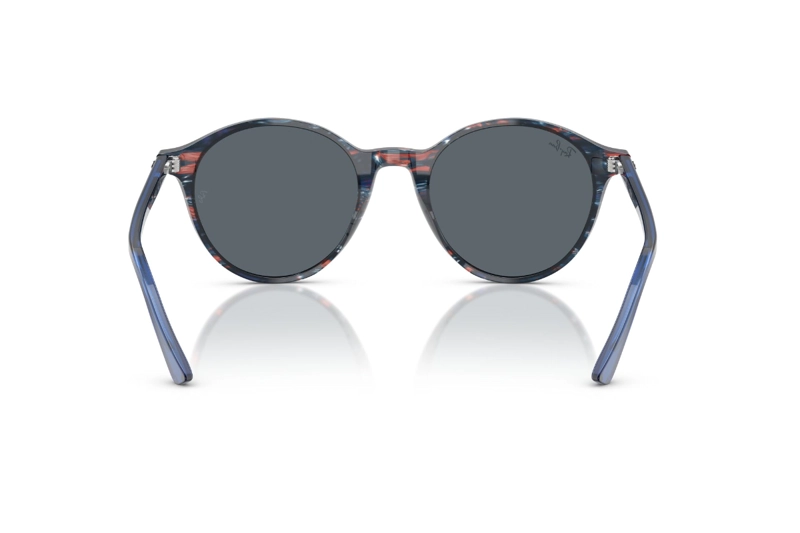 LENTES SOL RAY-BAN BERNARD AZUL DEGRADADOS - 4