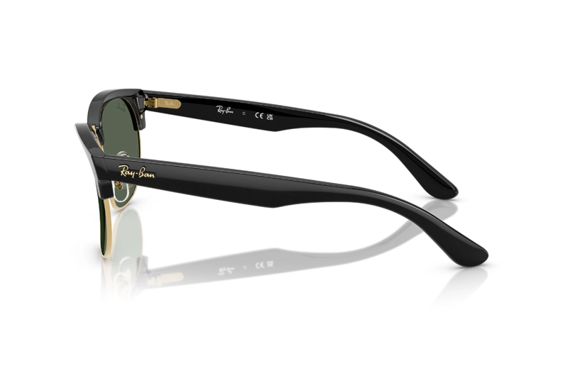LENTES SOL RAY-BAN CLUBMASTER REVERSE DORADO - 3