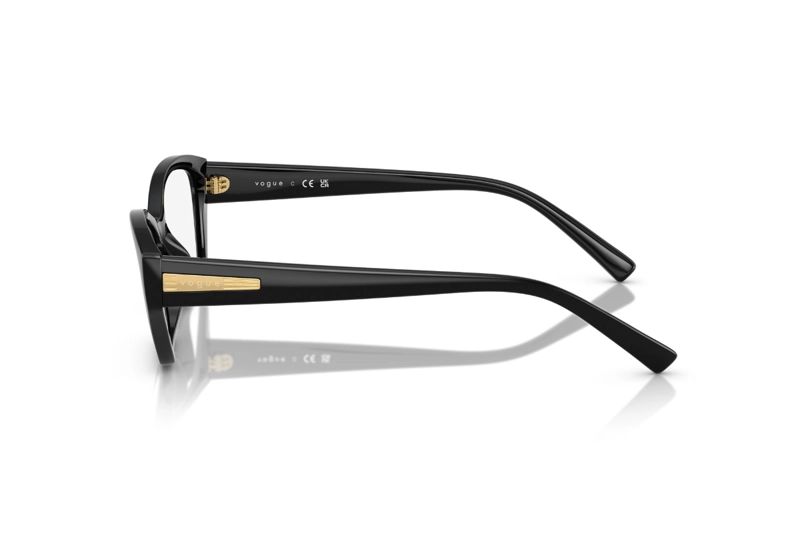 LENTES VOGUE ÓPTICOS NEGRO EYEWEAR - 3