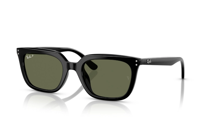 LENTES SOL RAY-BAN NEGRO POLARIZADOS - 2