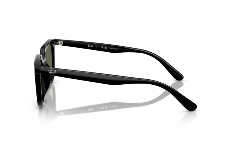LENTES SOL RAY-BAN NEGRO POLARIZADOS - 3
