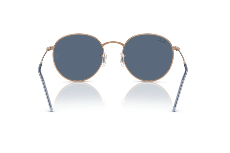 LENTES SOL RAY-BAN ROUND REVERSE DORADO - 4