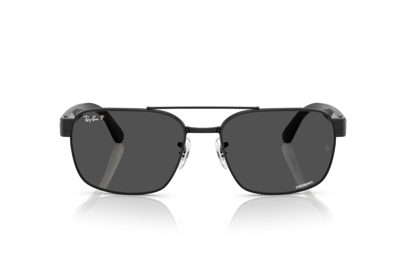 LENTES SOL RAY-BAN NEGRO POLARIZADOS - 1