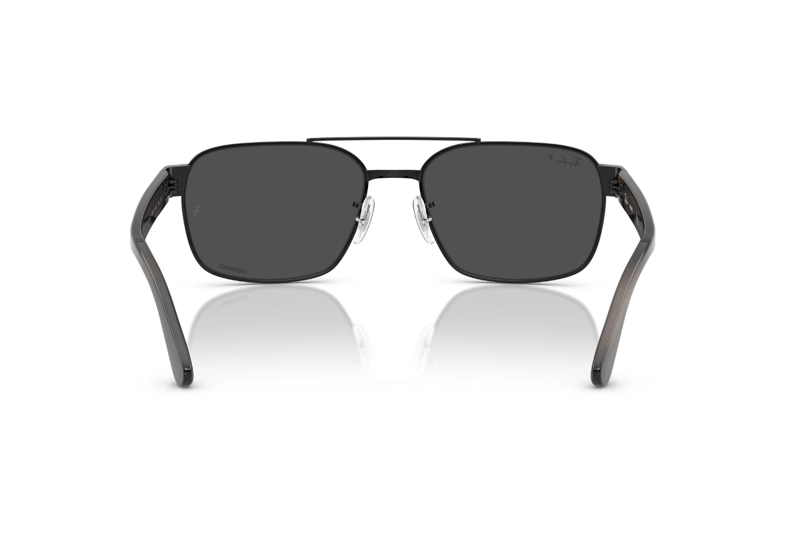 LENTES SOL RAY-BAN NEGRO POLARIZADOS - 4